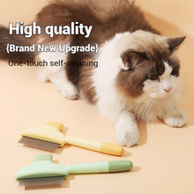 Pet Hair Comb Grooming Brush Effectively Remove Loose Hair Pet Cleaning Tool for Hair Removal and Bathing