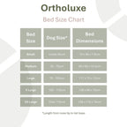 OrthoLuxe Bed for Dogs I Closer Pets