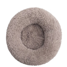 Round Plush Pet Bed — Cat & Dog Cave Bed, Ultra-Soft Winter Warm