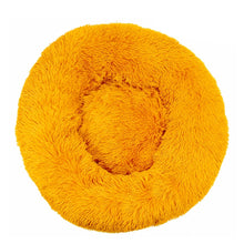 Round Plush Pet Bed — Cat & Dog Cave Bed, Ultra-Soft Winter Warm
