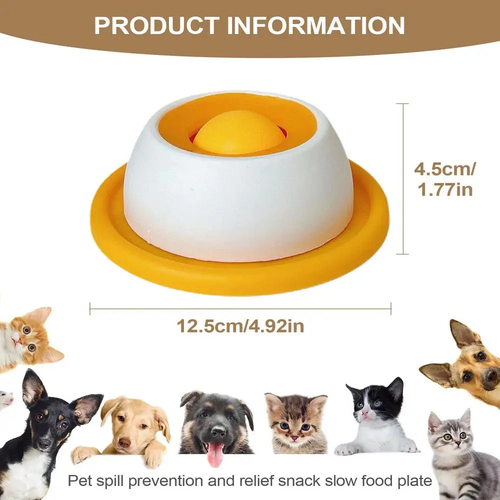 Slow Feeder Puzzle Toy — Interactive Treat Dispenser for Dogs