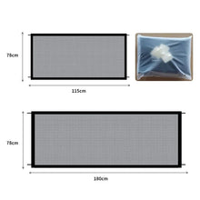 Folding Mesh Safety Gate – Portable Pet Barrier & Playpen Panel