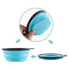 Collapsible Silicone Travel Bowl — Portable Pet Food & Water Bowl
