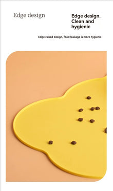 Silicone Pet Feeding Mat — Waterproof Non-Slip Bowl Mat
