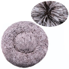 Round Plush Dog Bed – Deep Cushioned Nest for Medium & Large Dogs