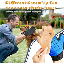 2-Sided Grooming Glove Kit — Deshedding & Bath Cleaning Gloves