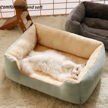 Plush Basket Bed – Soft Round Cushion for Cats & Dogs