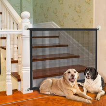 Folding Mesh Safety Gate – Portable Pet Barrier & Playpen Panel