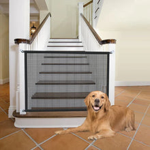 Folding Mesh Safety Gate – Portable Pet Barrier & Playpen Panel