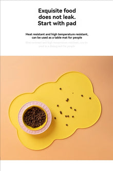 Silicone Pet Feeding Mat — Waterproof Non-Slip Bowl Mat