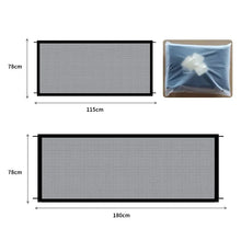 Folding Mesh Safety Gate – Portable Pet Barrier & Playpen Panel
