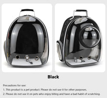 Bubble Backpack Pet Carrier – See-Through Travel Bag for Cats & Small Dogs
