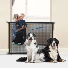 Folding Mesh Safety Gate – Portable Pet Barrier & Playpen Panel