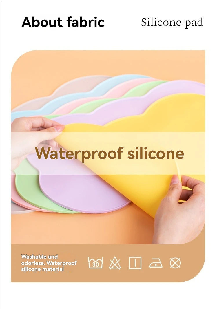 Silicone Pet Feeding Mat — Waterproof Non-Slip Bowl Mat