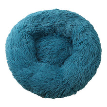 Round Plush Pet Bed — Cat & Dog Cave Bed, Ultra-Soft Winter Warm