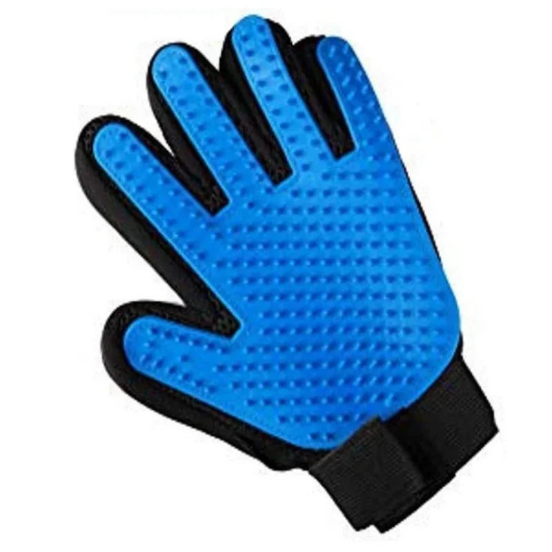 2-Sided Grooming Glove Kit — Deshedding & Bath Cleaning Gloves