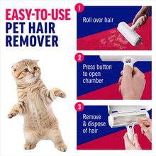 Self-Cleaning Pet Hair Remover Roller — Reusable Fur Remover