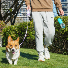 Portable Pet Water Bottle — 300ml Leak-Proof Drinking Bowl for Walks