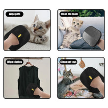 Static Grooming Gloves — Double-Sided Pet Hair Removal Gloves