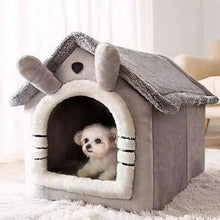 All-Season Dog House Bed – Removable, Washable Enclosed Bed