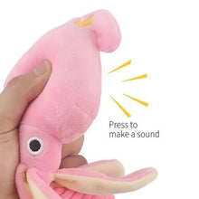Cotton Rope Octopus Chew Toy — Sound-Emitting Dog & Cat Toy