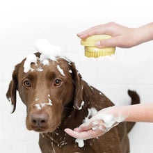 Silicone Bath Brush — Foaming Massage Brush for Dogs & Cats