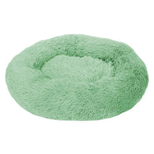 Round Plush Pet Bed — Cat & Dog Cave Bed, Ultra-Soft Winter Warm