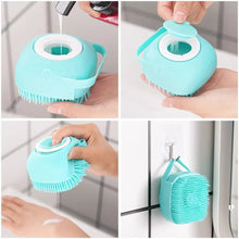 Silicone Bath Brush — Foaming Massage Brush for Dogs & Cats