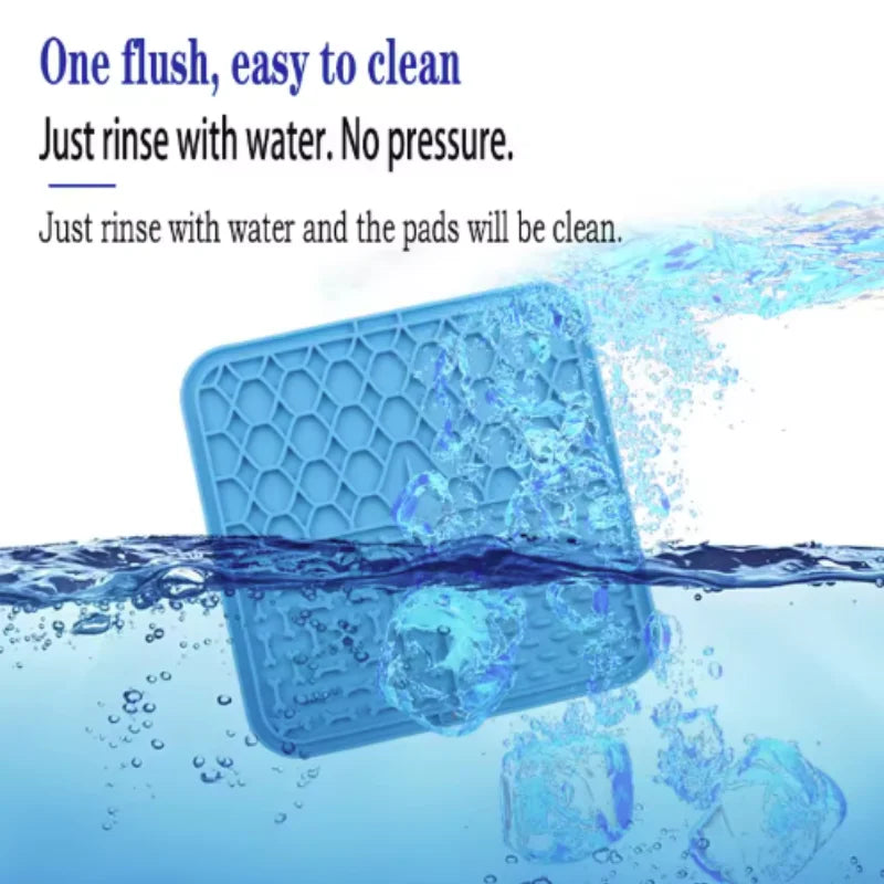 Strong suction cups keep it locked to the tub during bath time, no chasing it around.
