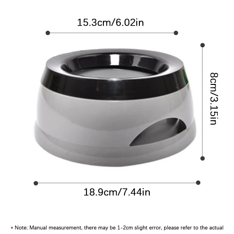 No-Spill Floating Pet Bowl — Splash-Free Water Bowl for Dogs & Cats