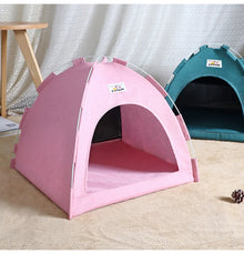 Four Seasons Pet Tent – Foldable Breathable House for Cats & Dogs
