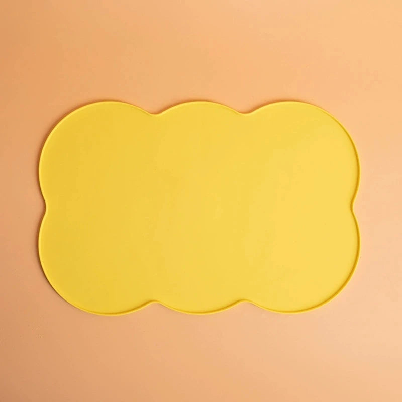 Silicone Pet Feeding Mat — Waterproof Non-Slip Bowl Mat