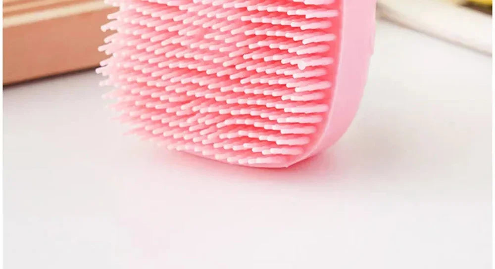 Silicone Bath Brush — Foaming Massage Brush for Dogs & Cats