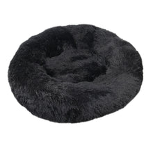 Round Plush Pet Bed — Cat & Dog Cave Bed, Ultra-Soft Winter Warm