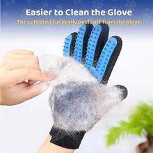 2-Sided Grooming Glove Kit — Deshedding & Bath Cleaning Gloves