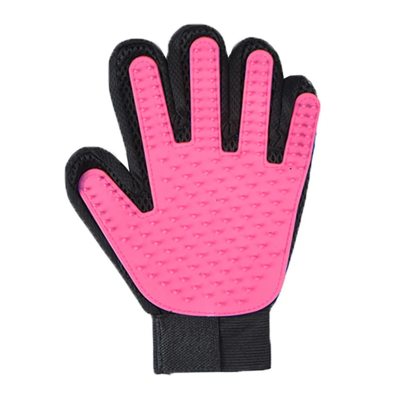 2-Sided Grooming Glove Kit — Deshedding & Bath Cleaning Gloves