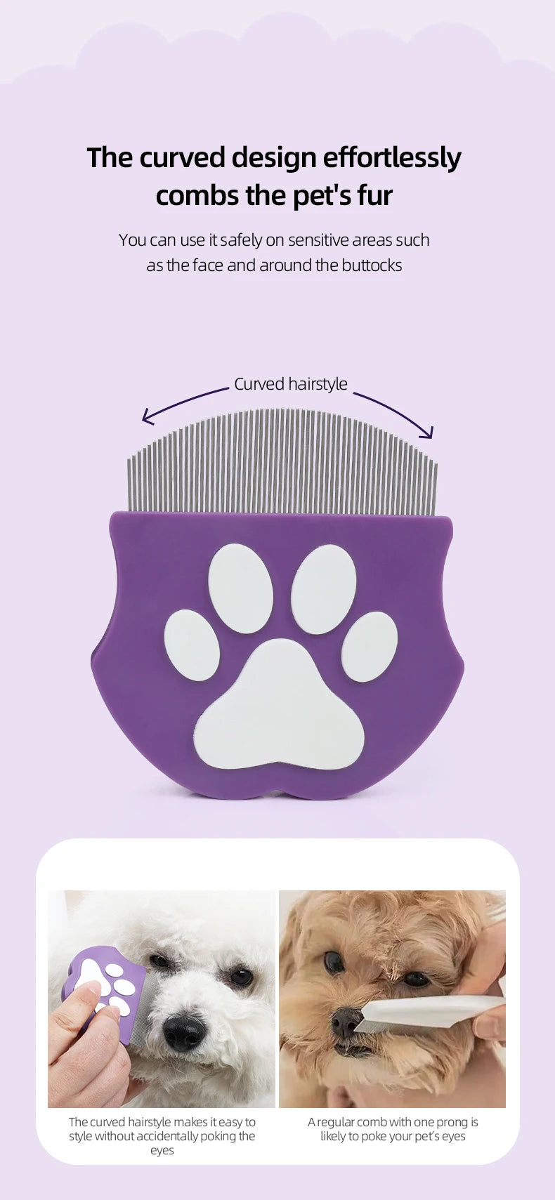 Pethouse | Mini Flea Comb