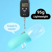 Portable Pet Water Bottle — 300ml Leak-Proof Drinking Bowl for Walks