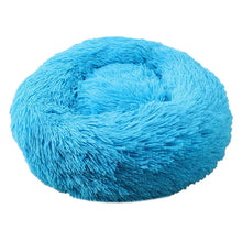 Round Plush Pet Bed — Cat & Dog Cave Bed, Ultra-Soft Winter Warm