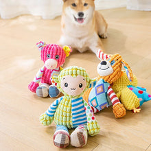 Squeaky Plush Puzzle Toy — Bite-Resistant Chew Toy for Dogs & Cats