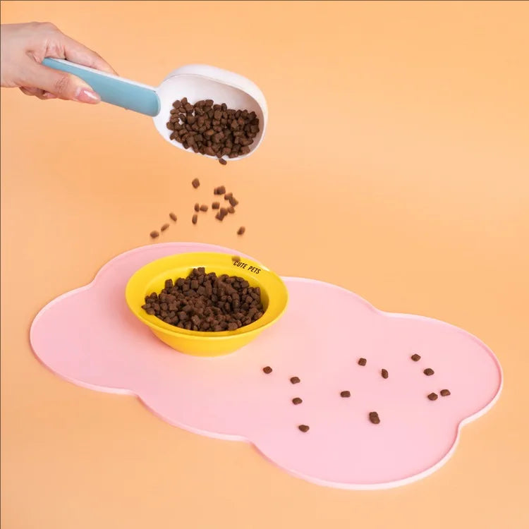 Silicone Pet Feeding Mat — Waterproof Non-Slip Bowl Mat