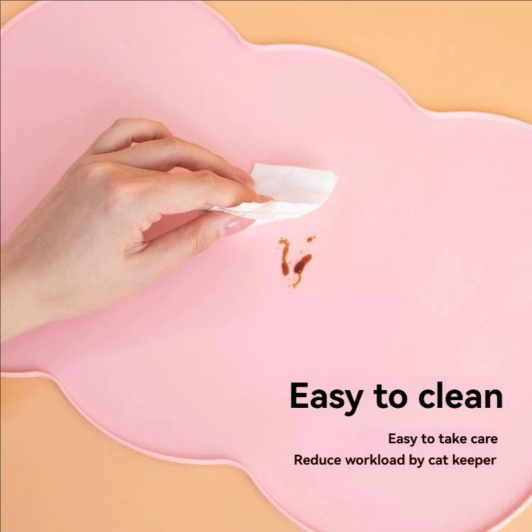 Silicone Pet Feeding Mat — Waterproof Non-Slip Bowl Mat