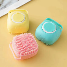Silicone Bath Brush — Foaming Massage Brush for Dogs & Cats