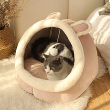 Snug Cave Pet Tent – Self-Warming Bed for Cats & Small Dogs