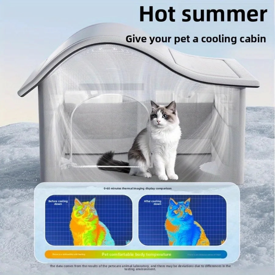 Cooling Ice Bed – Self-Cooling Summer Mat for Dogs & Cats