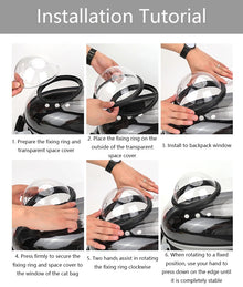 Bubble Backpack Pet Carrier – See-Through Travel Bag for Cats & Small Dogs