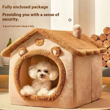 All-Season Dog House Bed – Removable, Washable Enclosed Bed