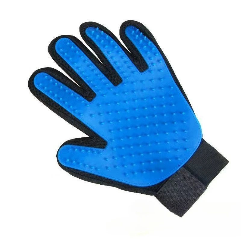 2-Sided Grooming Glove Kit — Deshedding & Bath Cleaning Gloves