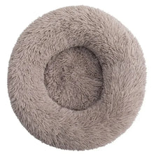 Round Plush Dog Bed – Deep Cushioned Nest for Medium & Large Dogs