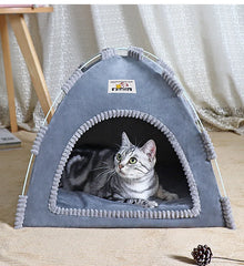 Four Seasons Pet Tent – Foldable Breathable House for Cats & Dogs